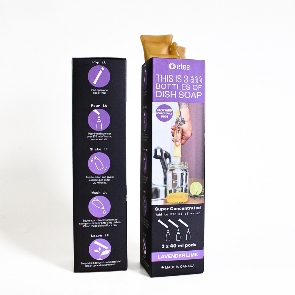 Lavender Lime Liquid Dish Soap Concentrate Multi-Packs