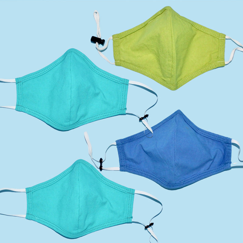 Precision - ADJUSTABLE - Organic Cotton Face Masks