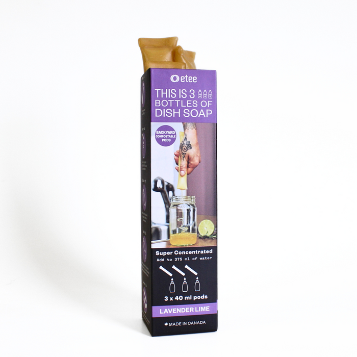 Lavender Lime Liquid Dish Soap Concentrate Multi-Packs