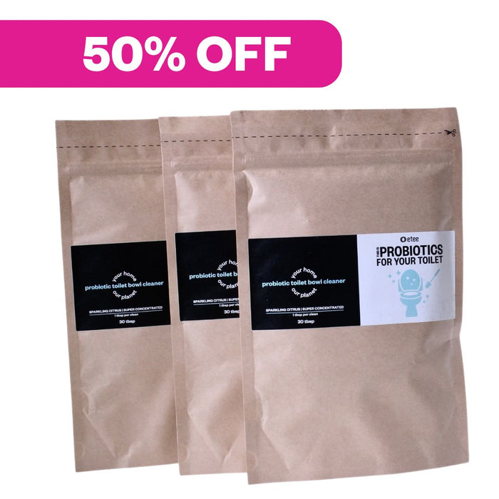 Probiotic Toilet Bowl Cleaner 30 Tbsp -3 Pack
