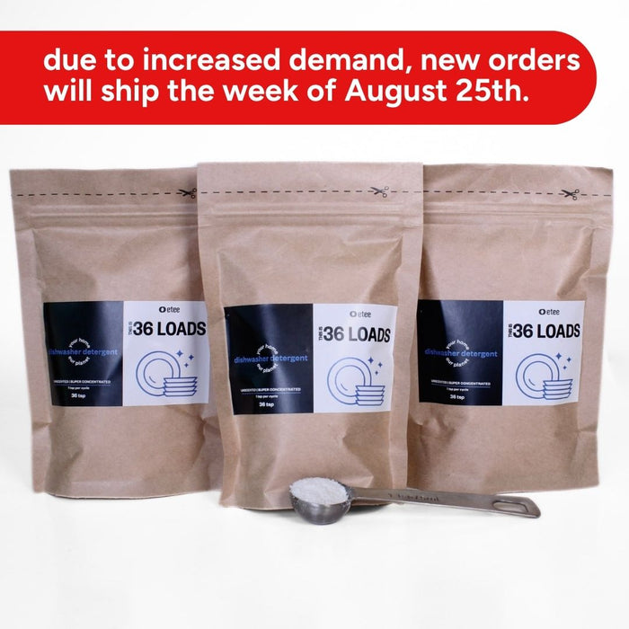 Dishwasher Detergent- 3 Pack