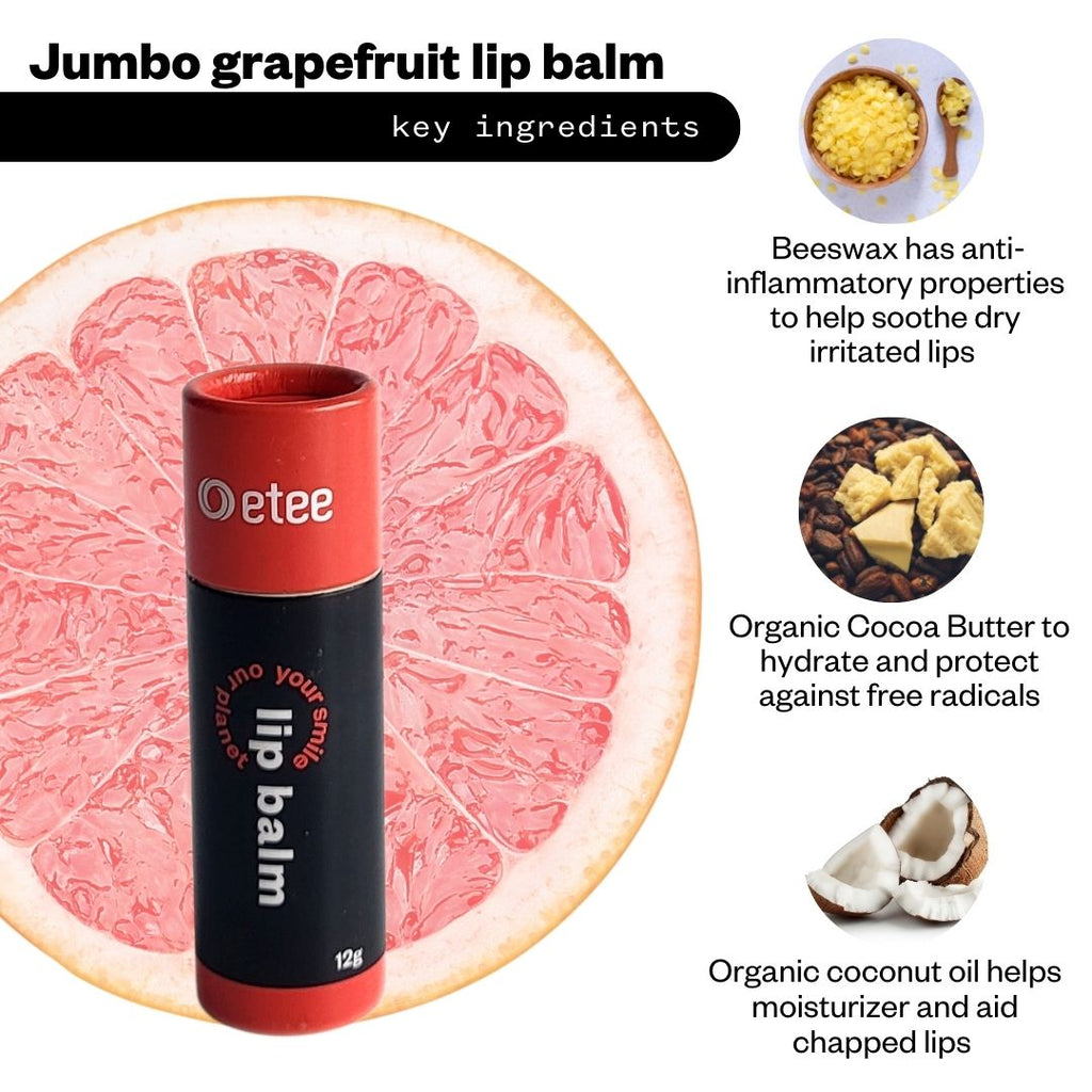 Grapefruit Jumbo Lip Balm